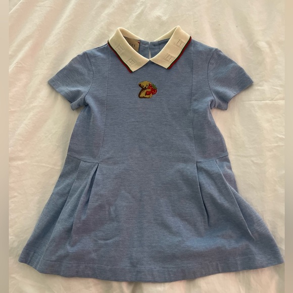 Gucci Other - Gucci Collared Blue girls dress